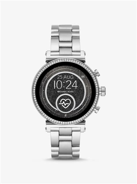 michael kors dw7m2|michael kors access runway smartwatch.